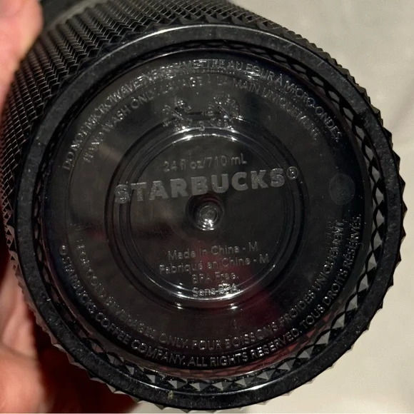 NWOT Starbucks Black Studded Tumbler 2020 Iridescent Fall HALLOWEEN Gunmetal - Picture 7 of 9